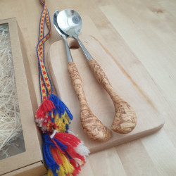 Salladsbestick Masurbjörk