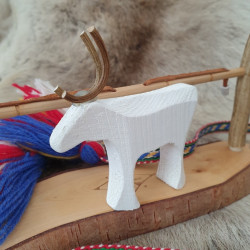 Reindeer Wood High White