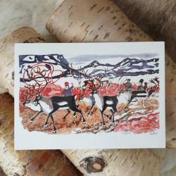 Artprint Reindeers Pirak