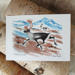 Artprint Two reindeers Pirak