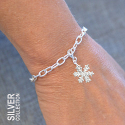 Bracelet Snowflake Silver...