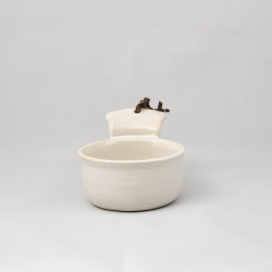 Ceramics cup White