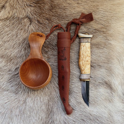 Set Small Woodencup Polarknife