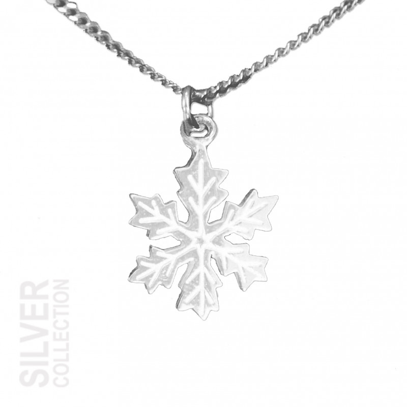 Pendant Snowflake Small Silver By Jokkmokks Tenn 