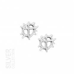 Earrings Sunwheele Small Silver By Jokkmokks Tenn 
