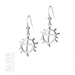 Earrings Sunwheele Medium Silver By Jokkmokks Tenn 