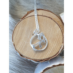 Halsband Ren Mellan Silver 