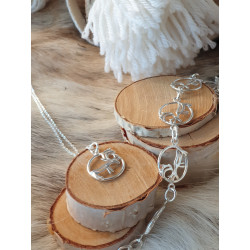 Pendant Reindeer Medium Silver