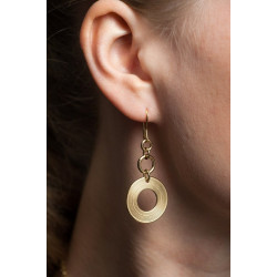 Earrings Kosmos Small Bronze By Kalevala